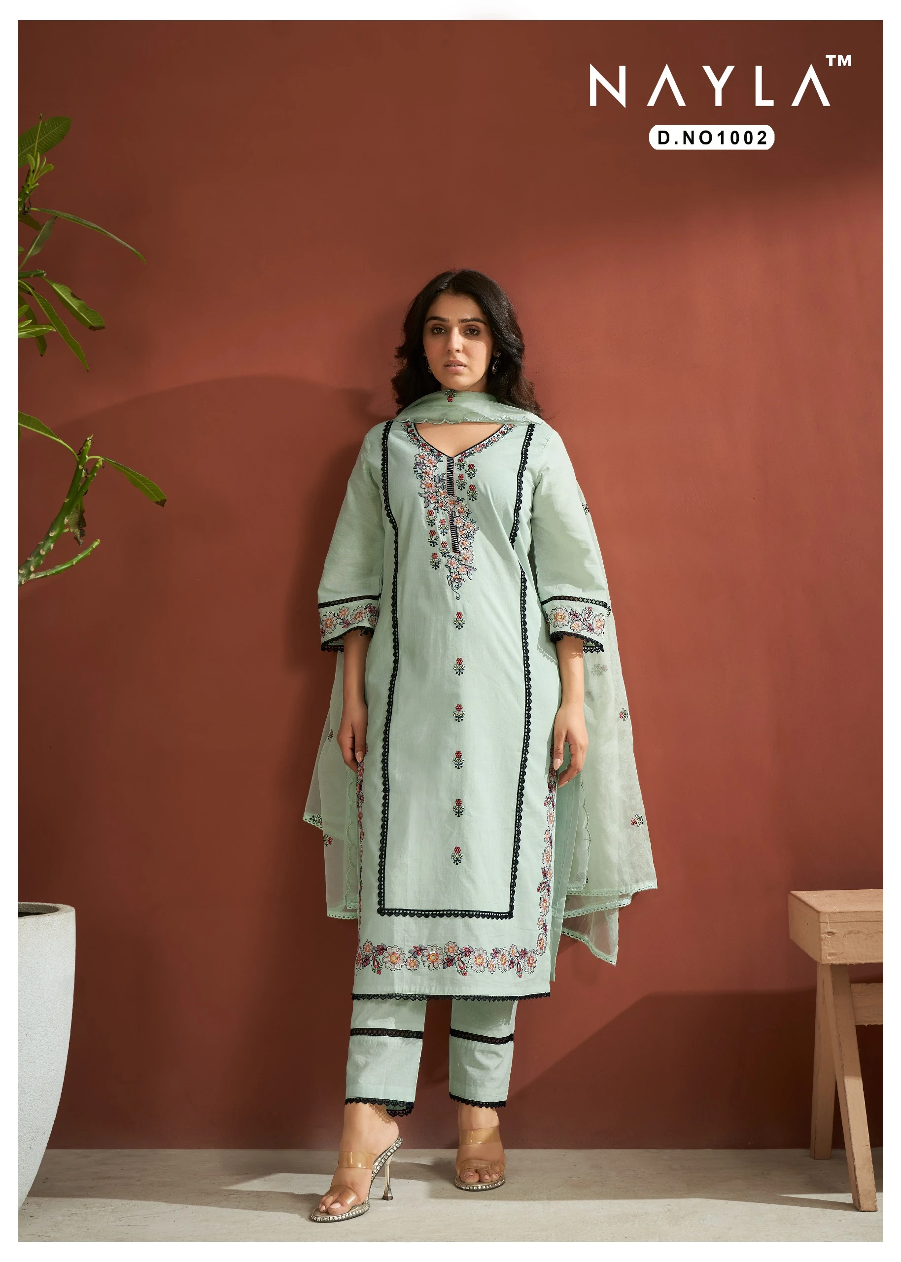 Nayla Gul Pure Cotton Wholesale Readymade Salwar Suit Catalog — Wholesale Readymade Suit, MPA wholesale from Surat — view 2